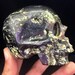 Realistic Skull Yellow turquoise item 1251