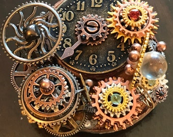 CAROUSEL OF TIME Steampunk Sculpture