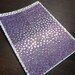 FOILED 28 Glitter Headers - Purple - Fit Erin Condren and Happy Planner