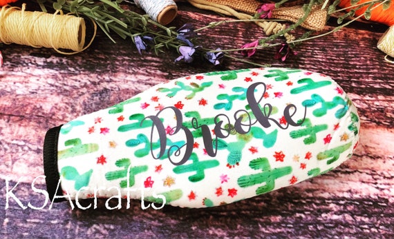 cactus bottle zip up koolie personalized bottle huggie il 570xn 1486541858 n65x jpg