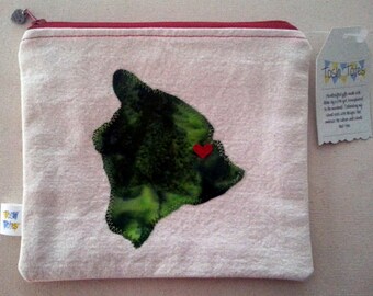 Customizable Hilo Love Zippered Pouch
