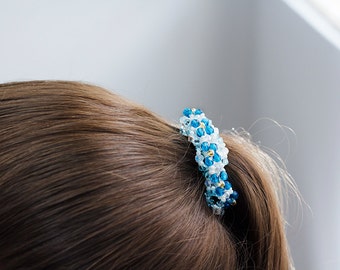 Non-slip Hair Comb Frosted Ponytail Holder Double Sided Hair Clip For Women Girl