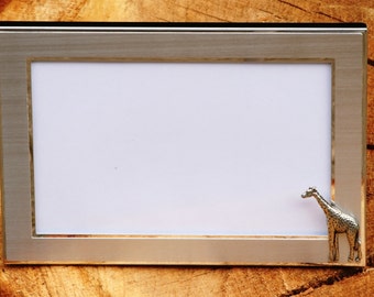 Giraffe Photo Picture Frame Gift Landscape Or Portrait