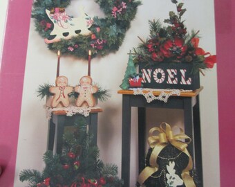 K DecorativeTole painting " Holiday Delights" 1995 used booklet 19 pages