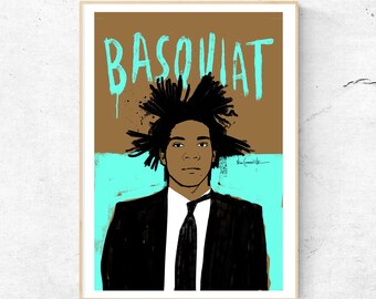 Fine Art Decor Jean-Michel Basquiat Art Special print/Pop Art/Andy Warhol/Art for gift/wall art