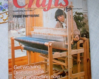Popular Crafts - May 1980 - Volume 1 Nº 2 - Free Pattern uncut - vintage