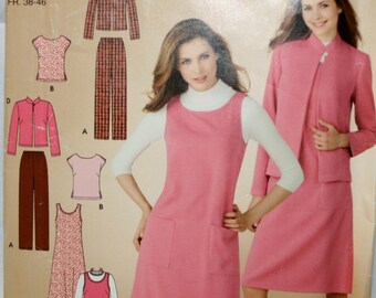 Simplicity 3630 Misses Dress, Pants, Top and Jacket Sewing Pattern New/Uncut Size 10-18
