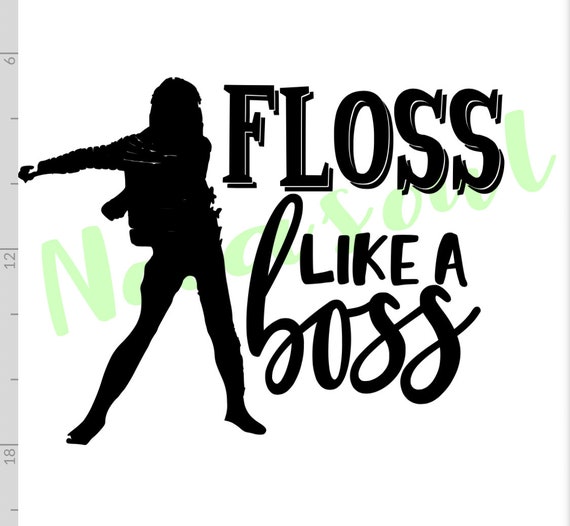 Download svg Floss like a boss