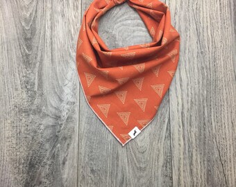 Burnt Orange Dog Bandana, Dog Bandana, Dachshund Gift, Pet Gift, Burnt Orange, Bandana for dogs, Rust Bandana, Dog Scarf, Cat Bandana