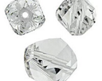 6mm Crystal Helix by Swarovski crystals style 5020 crystal beads (8)