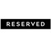 Reserved Listing for Beth B.