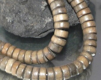 Strand-Greywood Pukalet-Grauholz Rondelle Natural