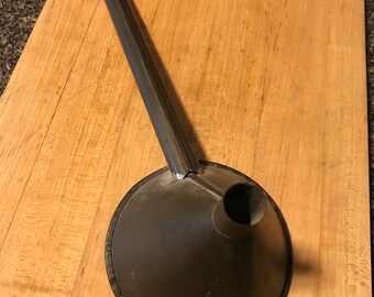Vintage Tin Funnel w/ Handle