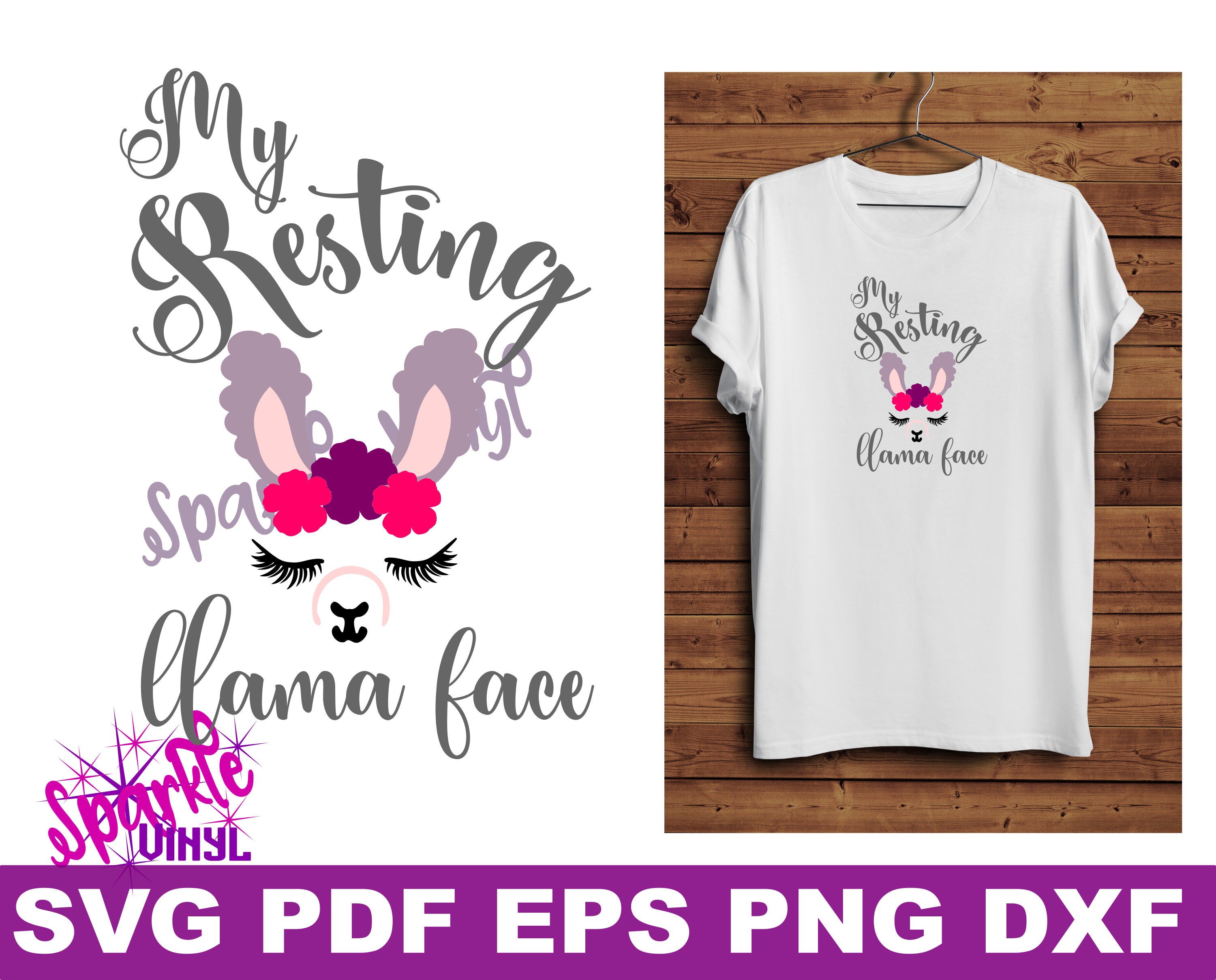 Download Llama svg LLama Face svg Girl Llama llama shirt svg llama