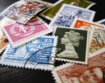 Vintage Postage Stamps