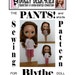 Simple Pants Sewing Pattern for Blythe Doll