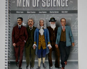 Men of Science Notebook science notebook science spiral notebook