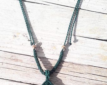 Celtic Prehnite necklace