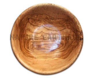 22 cm olive wood Salad Bowl. Olive Wood Salad Bowl