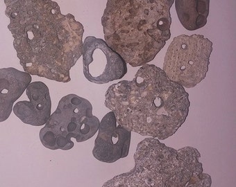 5 Small Hagstones, HoleyRocks, Adderstones, OdinStones