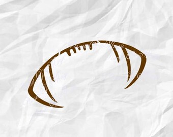 Football Laces SVG, Football Stitches SVG File, Football Ball Svg, Football Lines Dxf, Football Cut File, Sport Svg Design, Cricut
