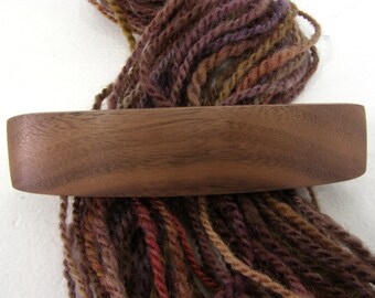 Large Hair Barrette, Black Walnut Wood, lifetime guarantee, NO GLUE, french hair clip, long thick hair, wooden hair accessory, wood jewelry