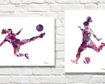 Soccer prints | Etsy