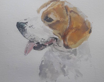 Custom small watercolor format