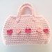 Crochet PATTERN 24 Mini TOTE Bag Crochet bag little girl Bag Summer Spring Pattern Easy Bag Toddler girl Crochet