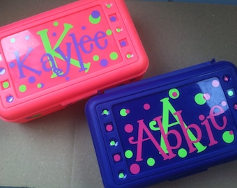 Personalized Pencil BOX-Simple detail