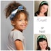 Girls Headband Sewing Pattern - All sizes baby to adult - Fabric Headband Pattern - PDF Headband Pattern