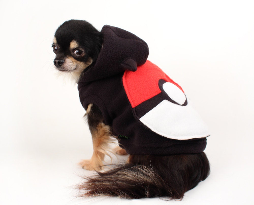 Dog Costume Pokemon Pokeball dog costume Halloween pokemon dog