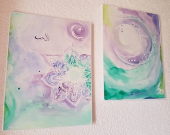Watercolor paintings