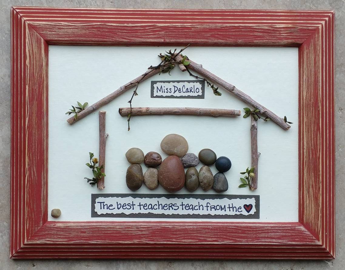 Pebble Art Rock Art Pebble Art Teacher Teacher Appreciation
