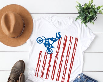 Dirt bike svg, Motocross svg, American flag clip art, Distressed svg, Motorbike svg, 4th of july svg, Motorcycle svg, SVG, DXF, eps, png,