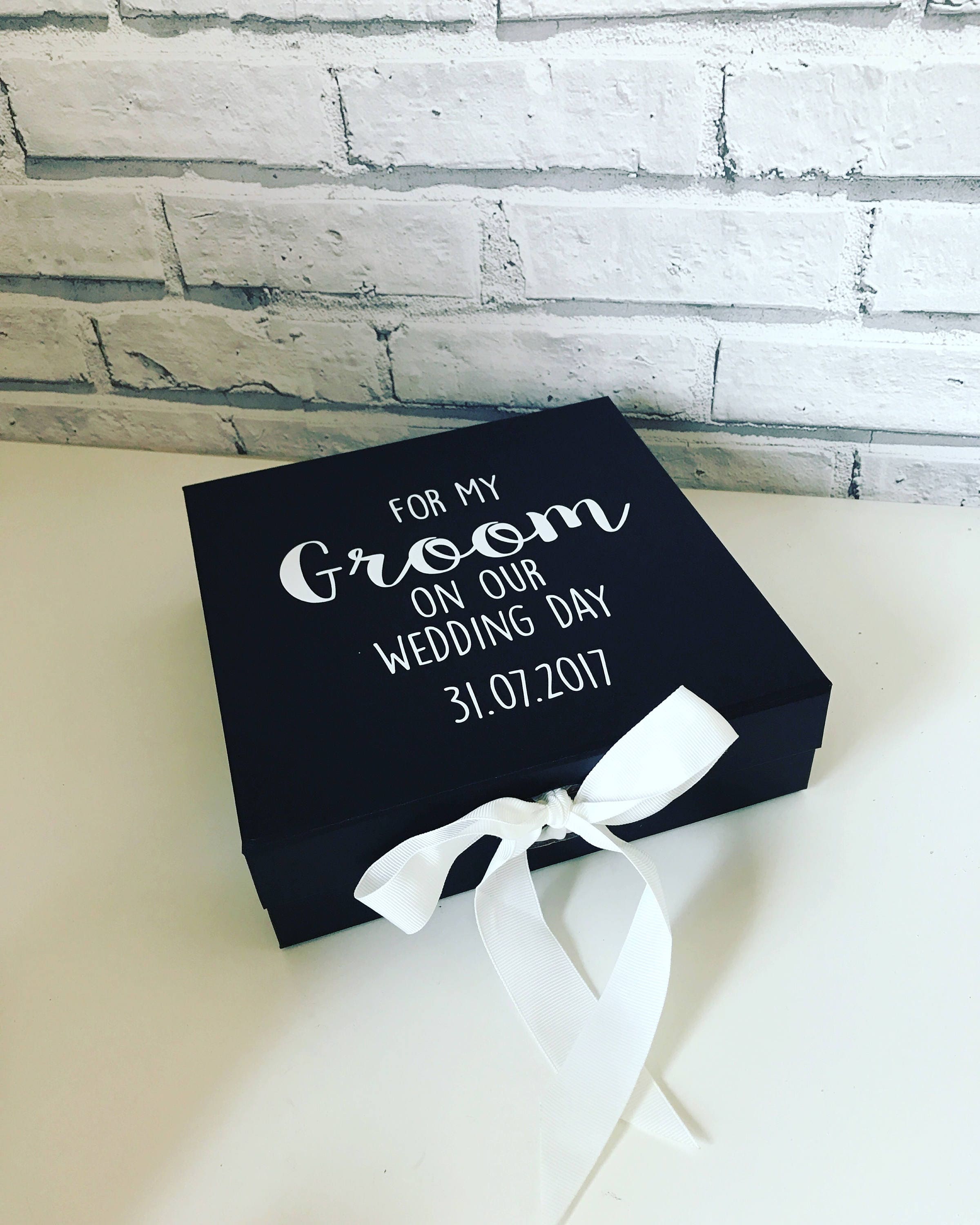 Personalised Groom Box Grooms Personalised Keepsake Box