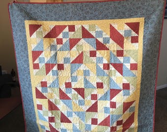 Flannel Quilt Front and Back