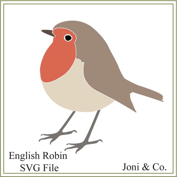 Download English Robin svg bird svg robin svg printable bird vinyl