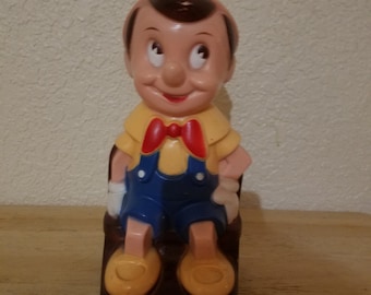 Vintage Pinocchio Penny Bank
