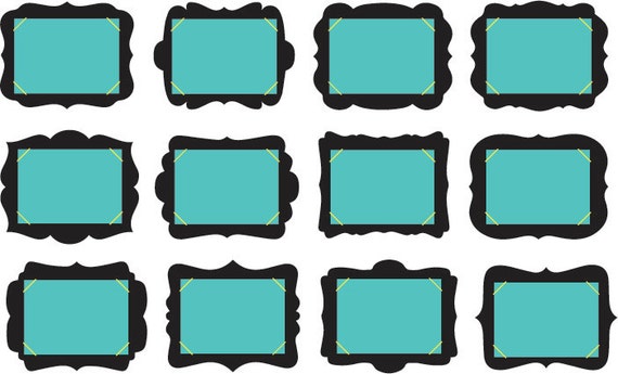 Download Scrapbook Frames SVG scrapbooking frames cricut EPS Photo