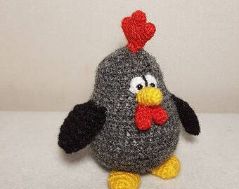 Crochet chicken (rooster)