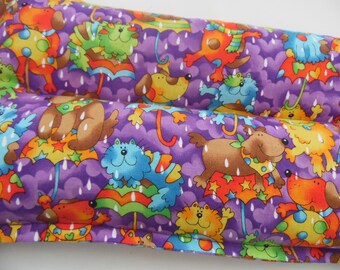 Dog Flax Seed and Lavender Pack, Organic French Lavender Scented Hot Pack, Cotton Microwaveable Hot Pack, Cold Flax Seed Pack, Handmade