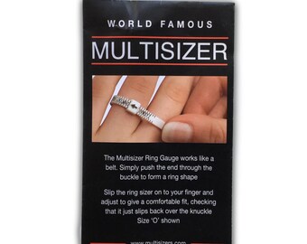 Wooden Ring Sizing Gauge