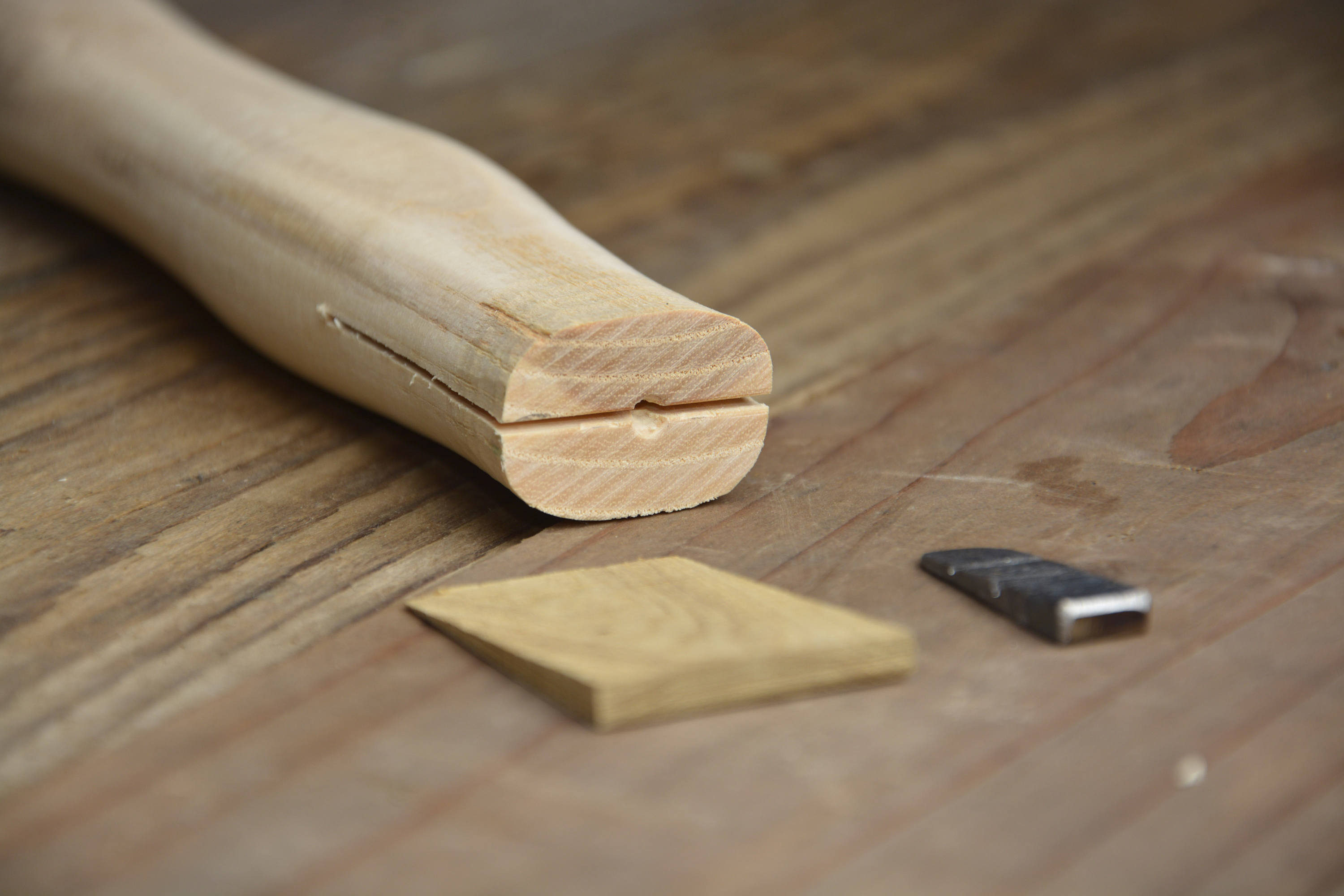 Ash wood hammer handle replacement handle