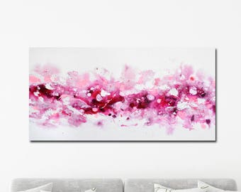Pink wall art | Etsy