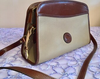 Vtg Dooney and Burke cross over handbag / free shipping