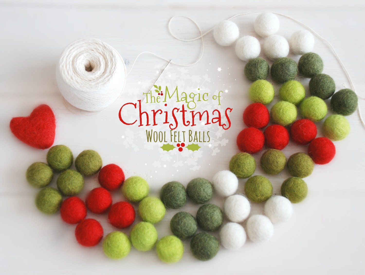 Felt Balls Christmas Felt Balls 1 100 Wool Felt Balls 50 Wool