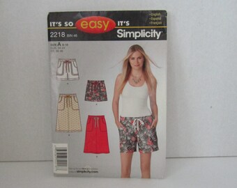 It's So easy It's Simplicity Pattern # 2218