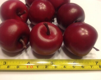 3 red apples, 35 x 40 mm, (BR33)
