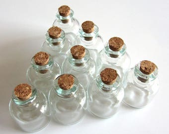 10 Pcs 22x28mm 4ml Wish Bottles/glass bottle cork/mini bottle/mini jar/herb bottles/cork bottle/cork jar/herb bottles/cork bottle/glass vial